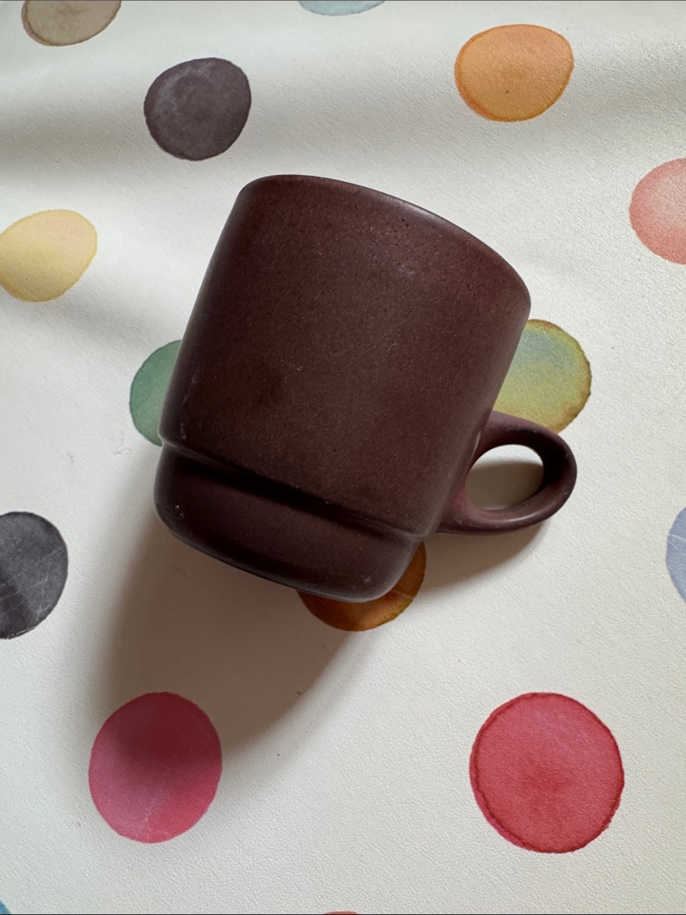 Matte Brown Ceramic Coffee Mug